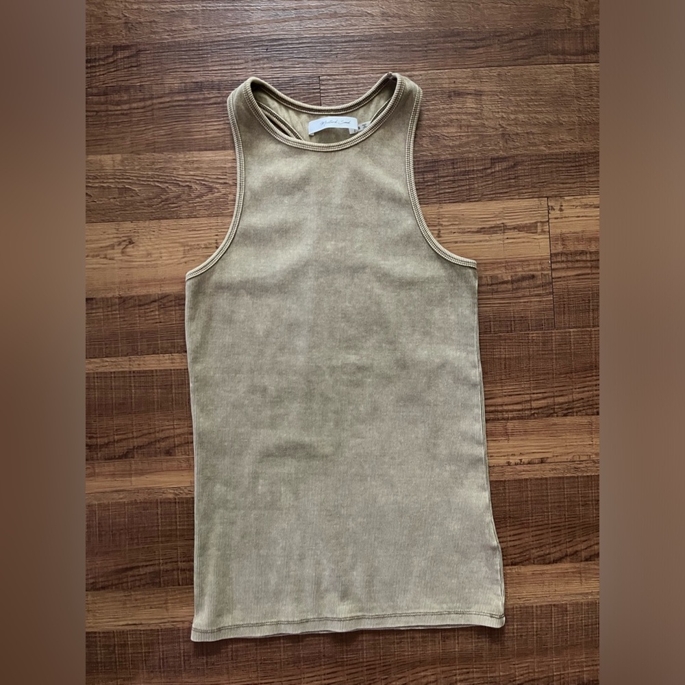 Mustard Seed Racerback Tank Small